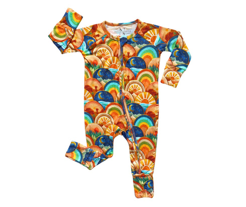 Boho Rainbows Zippy